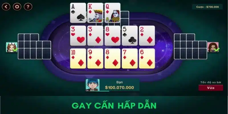 Mậu binh là trò game bài hấp dẫn tại ABC8