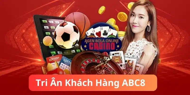 Tri ân khách hàng Với Khuyến Mãi Dành Cho Hội Viên ABC8